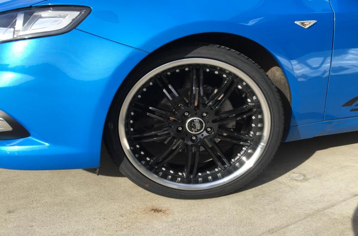 FORD FALCON AU FG PHANTOM BLACK MACHINED LIP